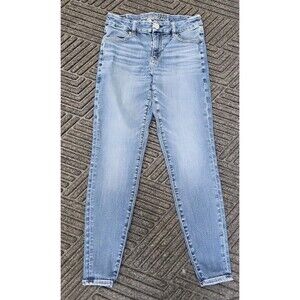 American Eagle Womens Jeans Next Level Stretch Size 4 Blue